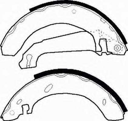 FERODO FSB296 Brake Shoe Set